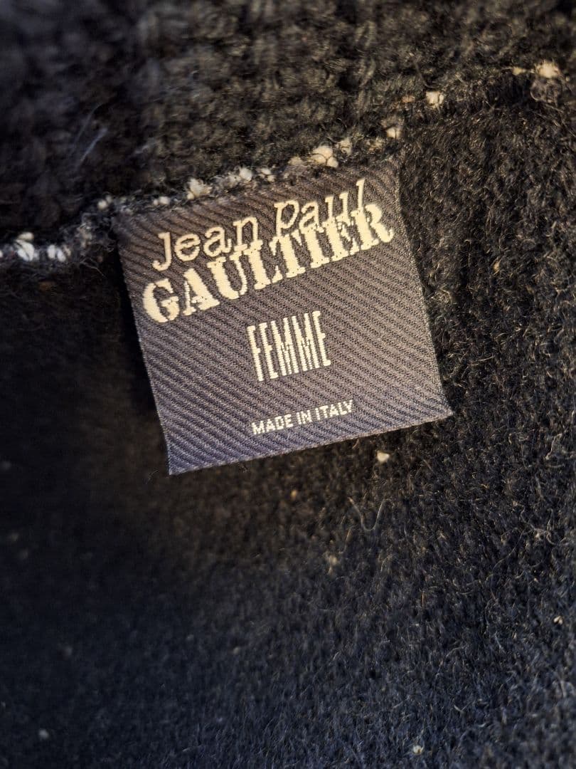 ジャンポールゴルチェツイードジャケットコート