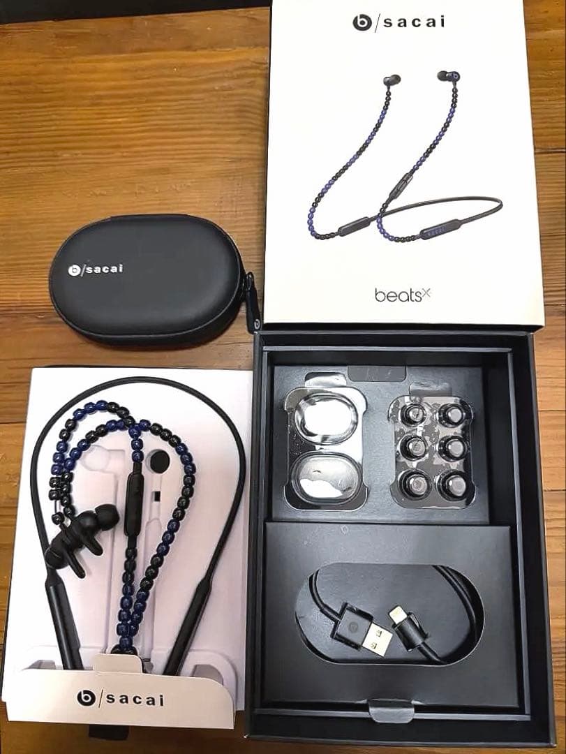 【美品】sacai×beats X ワイヤレスイヤフォン ジャンク