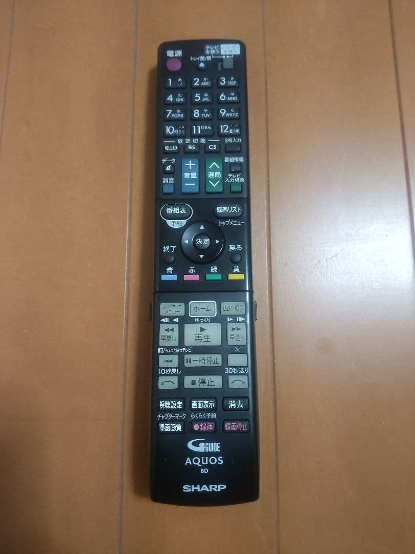 シャープ　AQUOS　BD―W1600 1TB プチメンテ済み