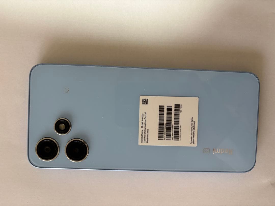 Redmi 12 5G ライトブルー 本体