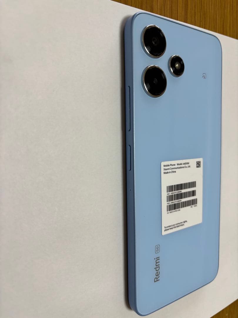 Redmi 12 5G ライトブルー 本体