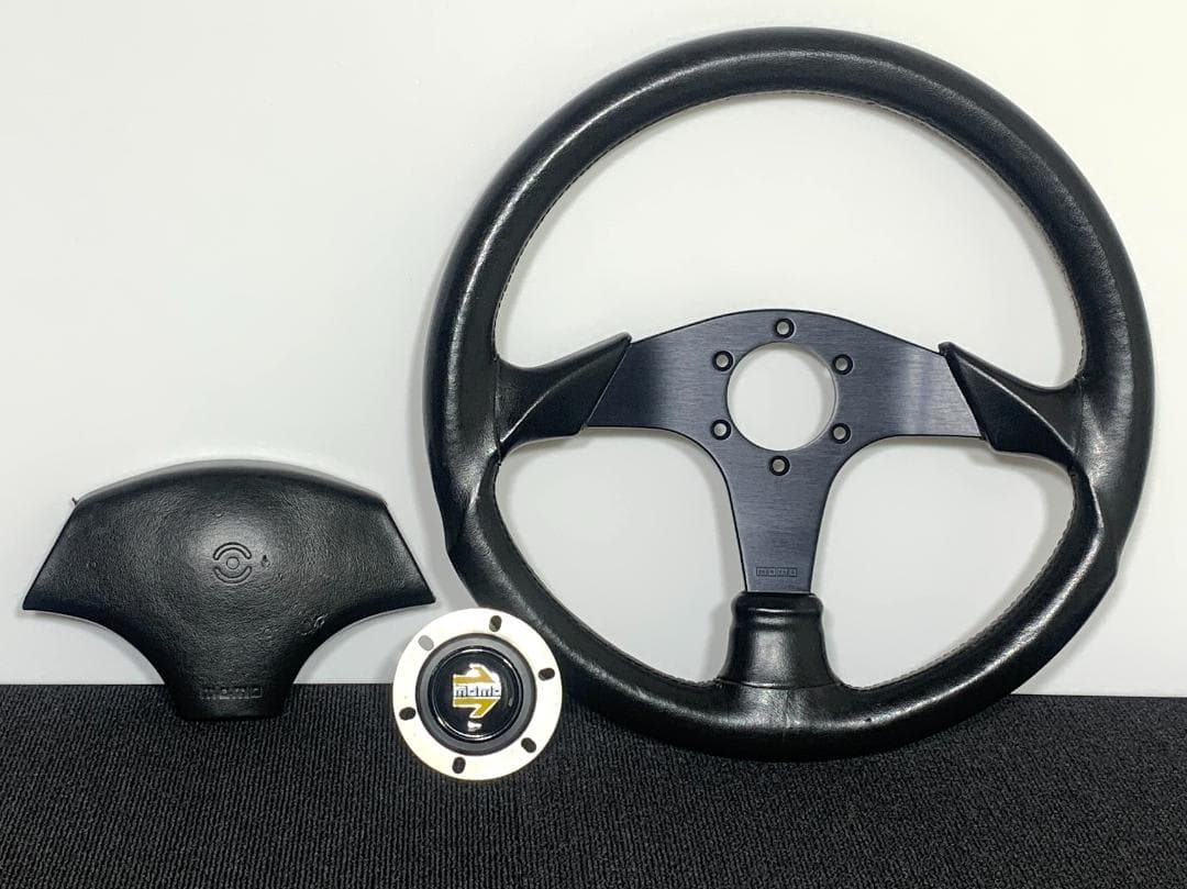 マタンユキ MOMO PANTHER ステアリング 当時物