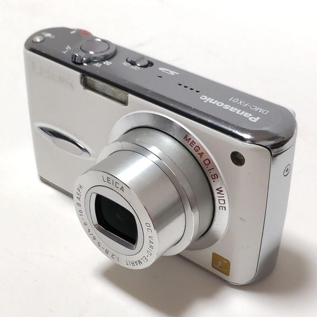 動作確認済み パナソニック LUMIX DMC-FX01 オールドコンデジ