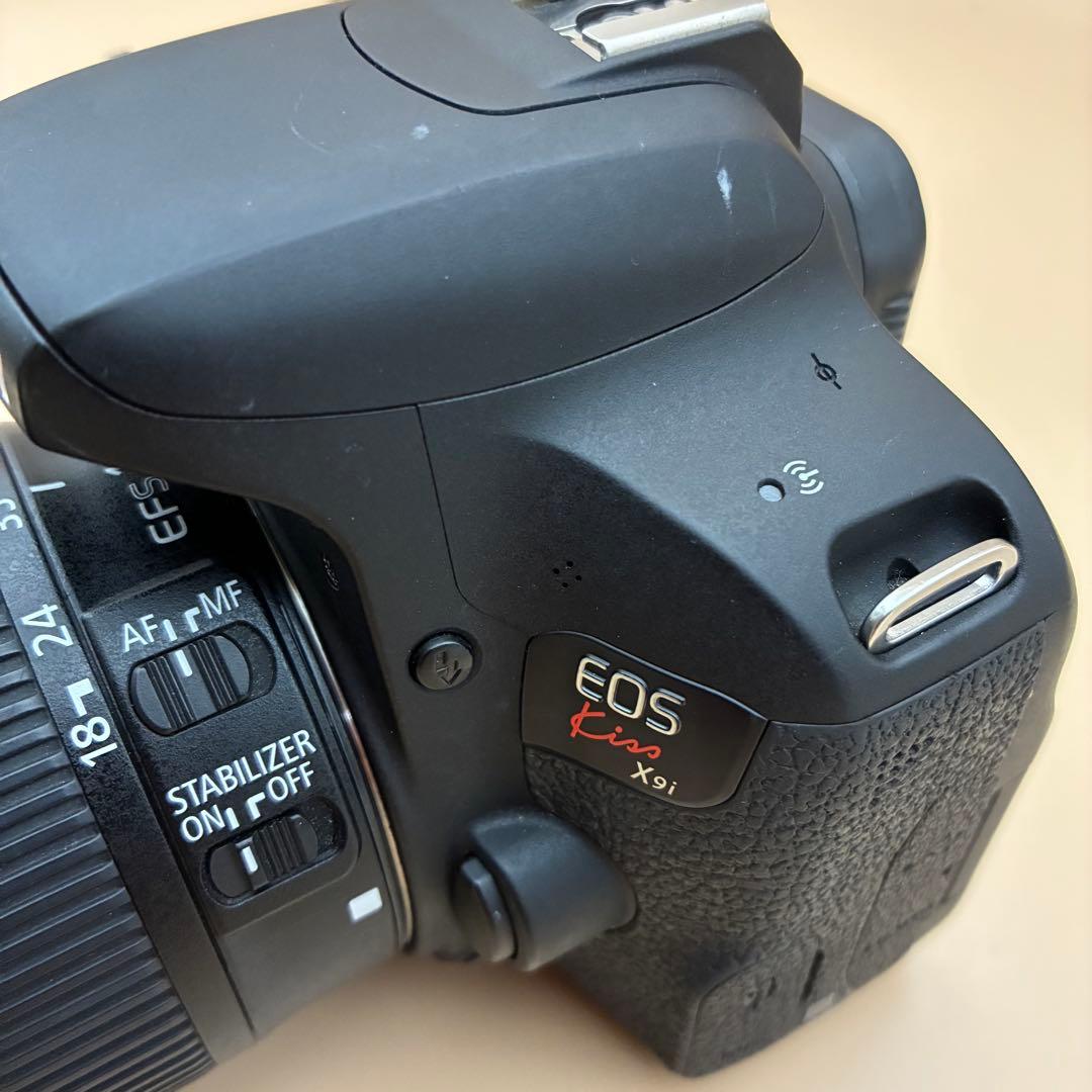 ★美品★ canon EOS kiss x9i レンズ 一眼レフ スマホ転送