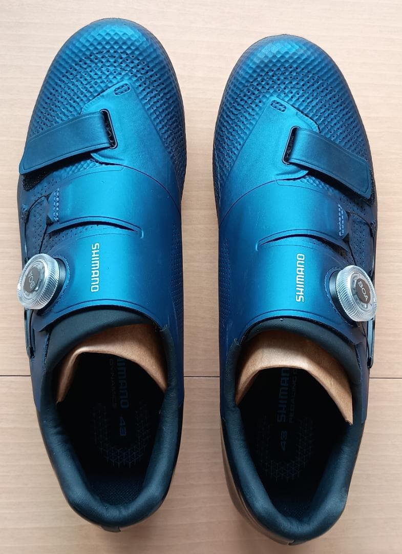Shimano シマノ ビンディングシューズ SH-RC502 サイズ43 青