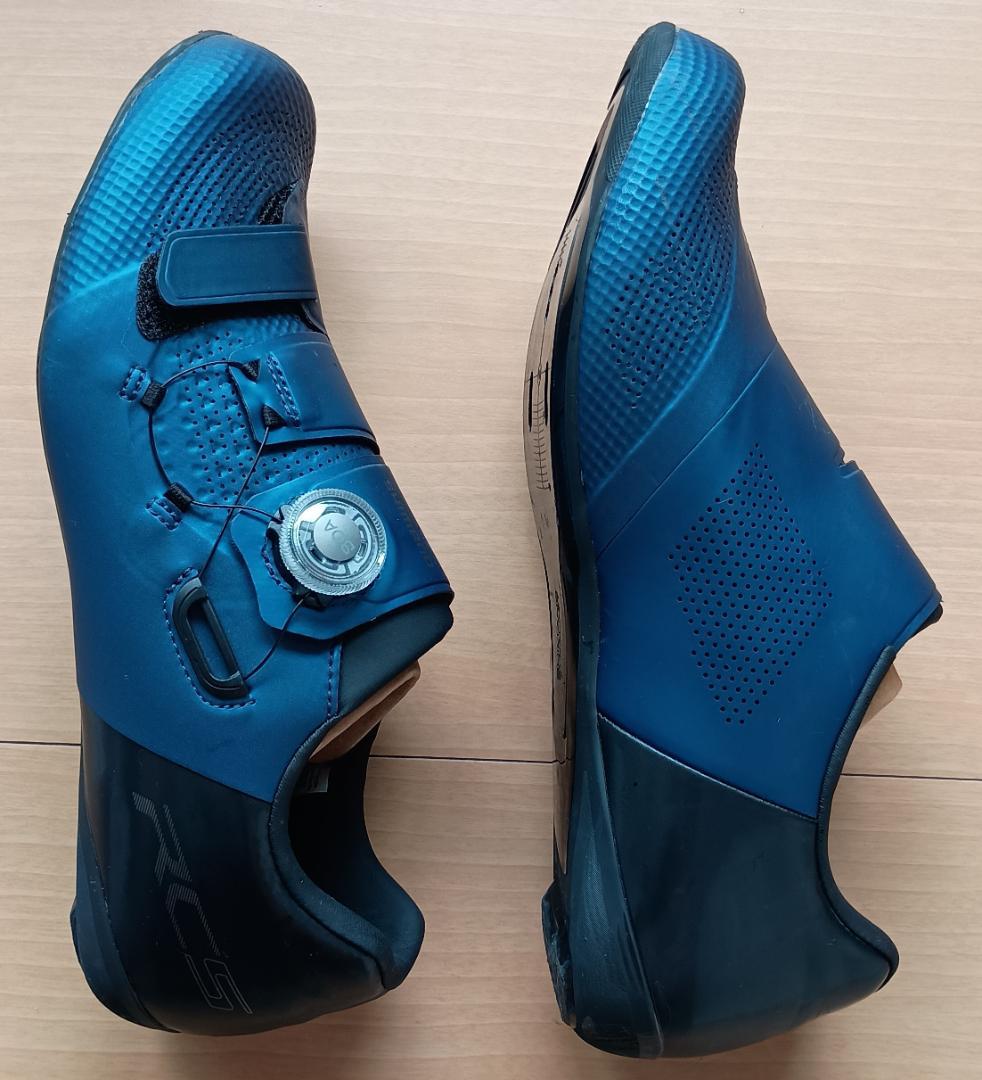 Shimano シマノ ビンディングシューズ SH-RC502 サイズ43 青