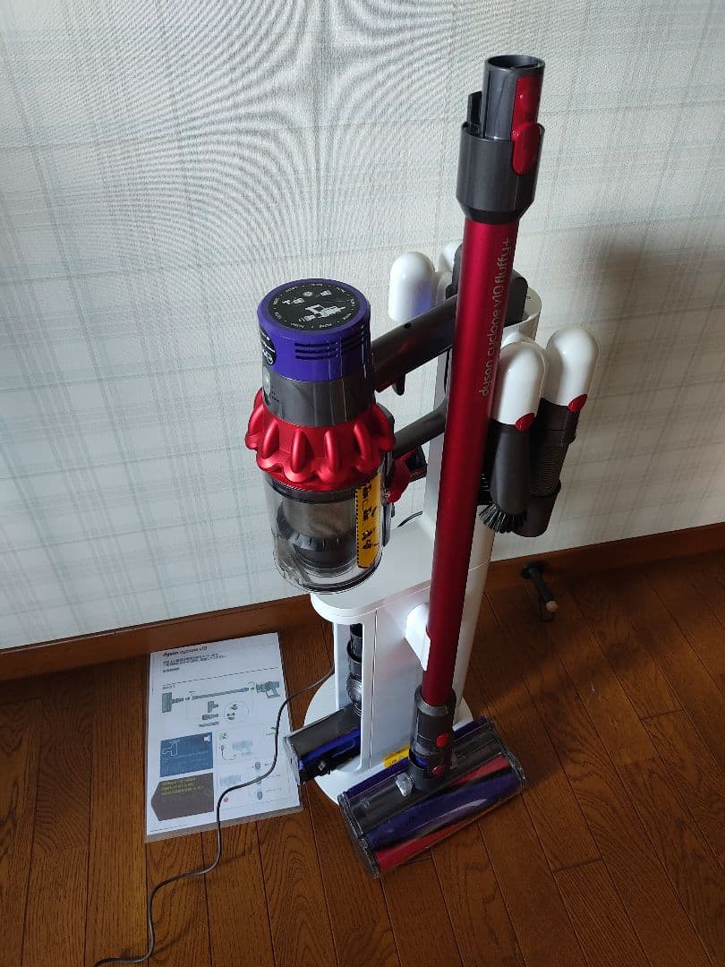 ダイソンコードレス掃除機V10-SV12+専用ドック