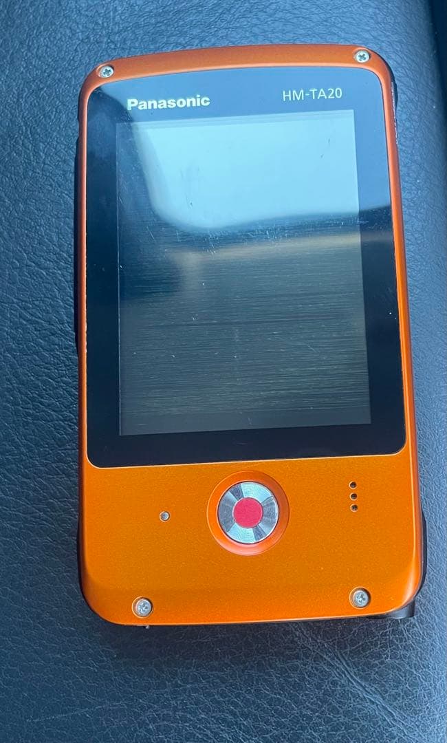 Panasonic HM-TA20 フルHD 防水 オレンジ