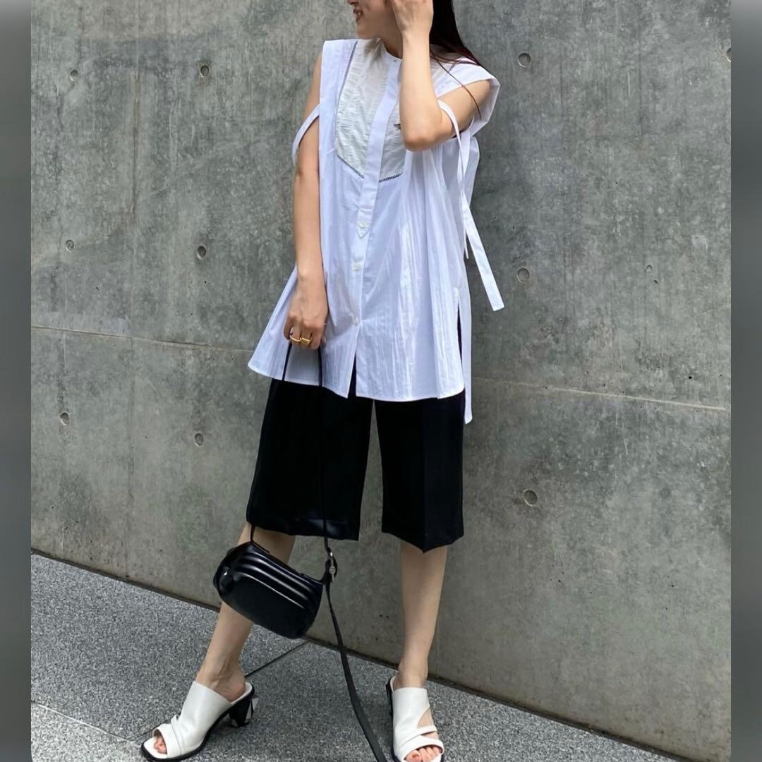 リーズン⭐︎PUBLIC TOKYO エコレザーハーフパンツ/ウォッシャブル