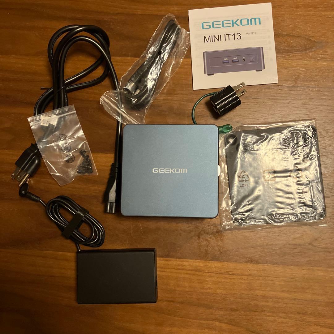 【買い手】GEEKOM Mini IT13 i7-13260H