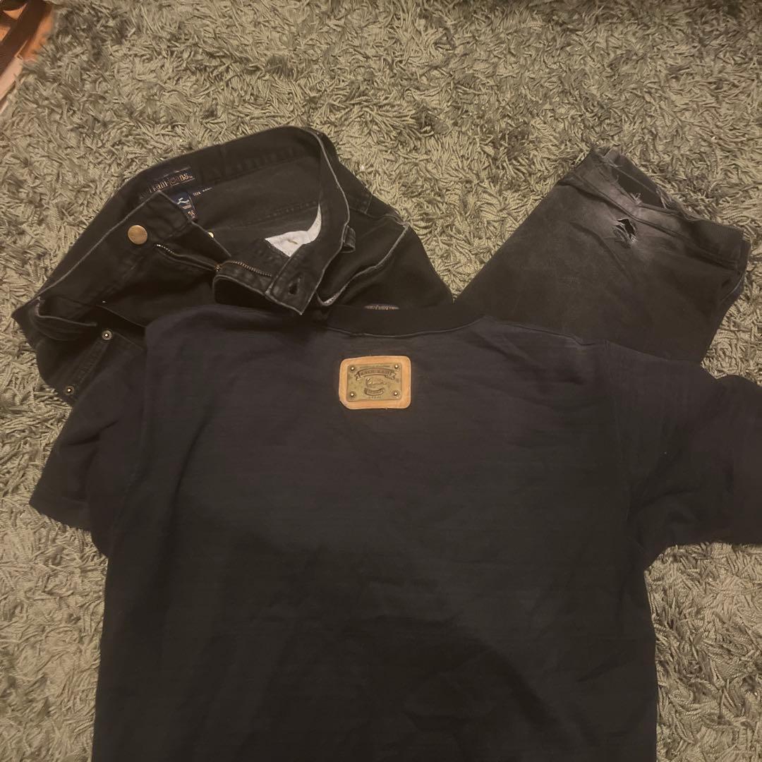 karl kani 90s デニム　Tシャツ　セット売り