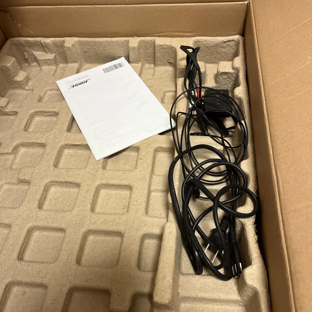 完備品　bose solo TV sound system