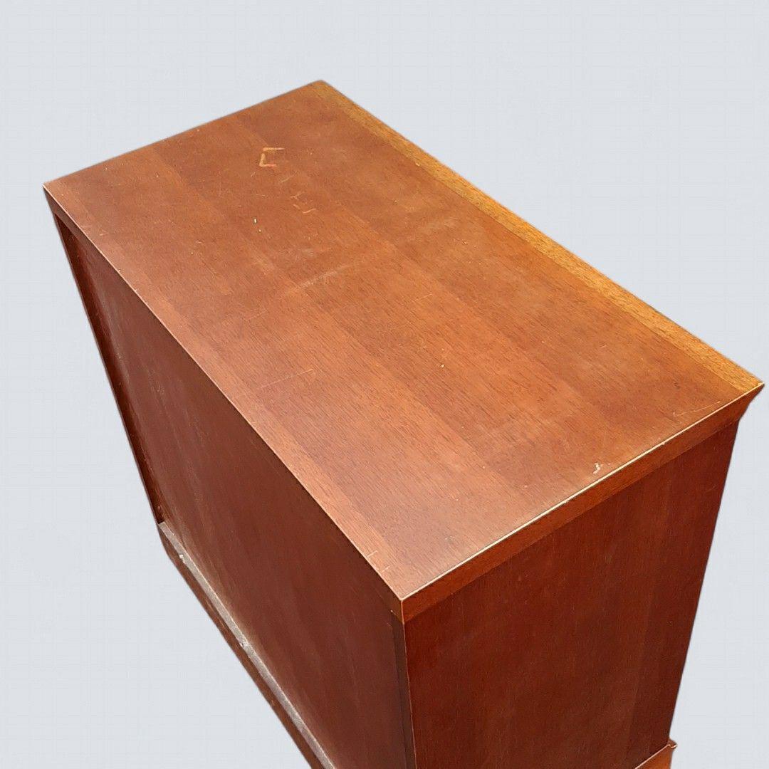 廃盤希少　マルニ木工 地中海 チェスト80 5段6杯 マホガニー maruni