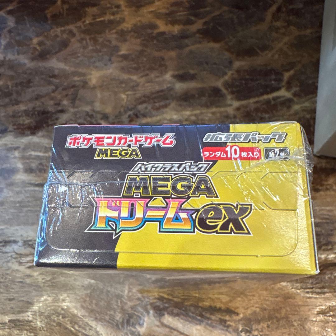 初版ポケセン産 MEGAドリームEX シュリンク付　1BOX 納品書付
