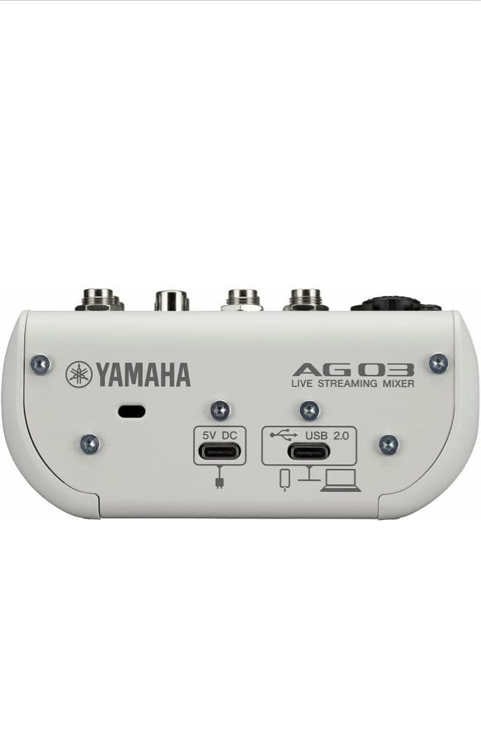 DTM・DAW YAMAHA / AG03MK2 WHITE AT2020