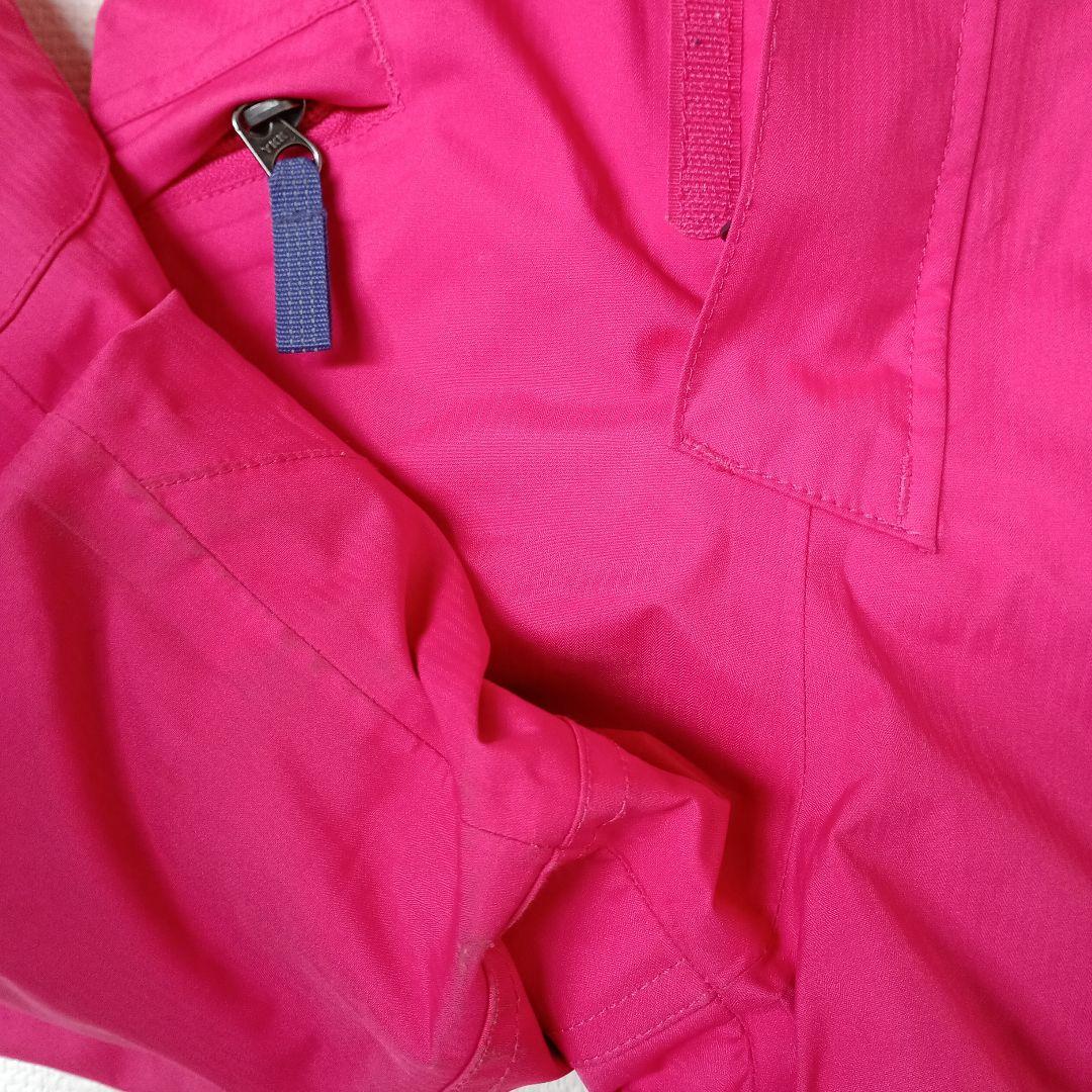 patagonia 子ども用スキーウェア ピンク/グリーン