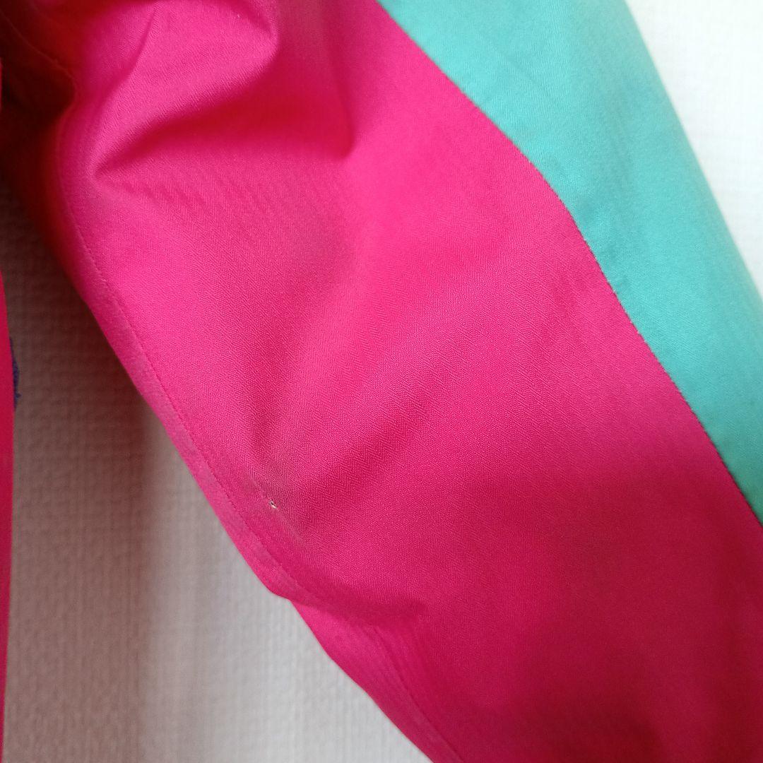 patagonia 子ども用スキーウェア ピンク/グリーン