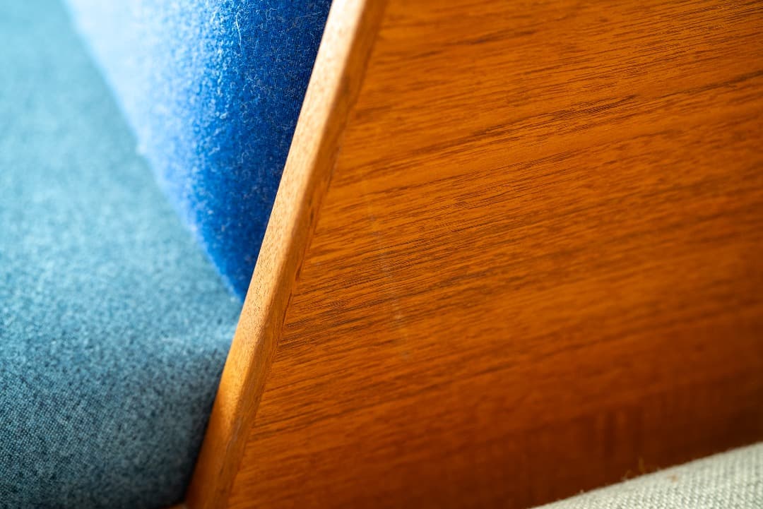 【超希少】Hans J Wegner GE258 デイベッド チーク 丸脚