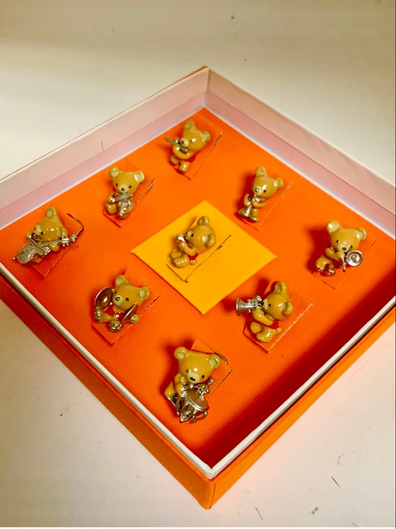 スワンク　ピンスセット・クマのオーケストラ