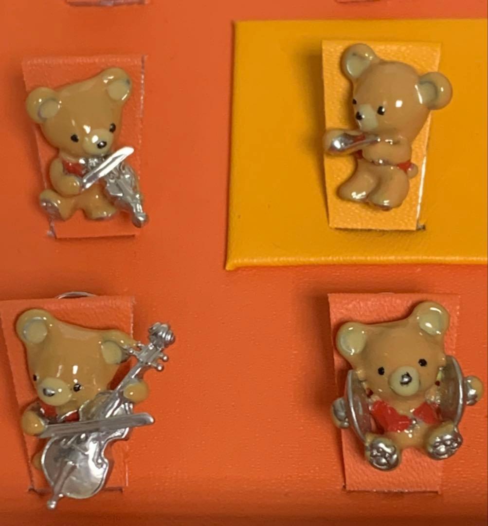 スワンク　ピンスセット・クマのオーケストラ