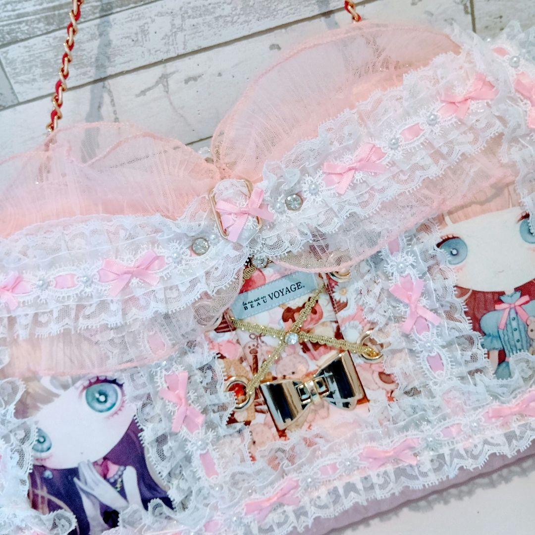 女の子パネルハンドメイドバッグ♡(専用残り分)