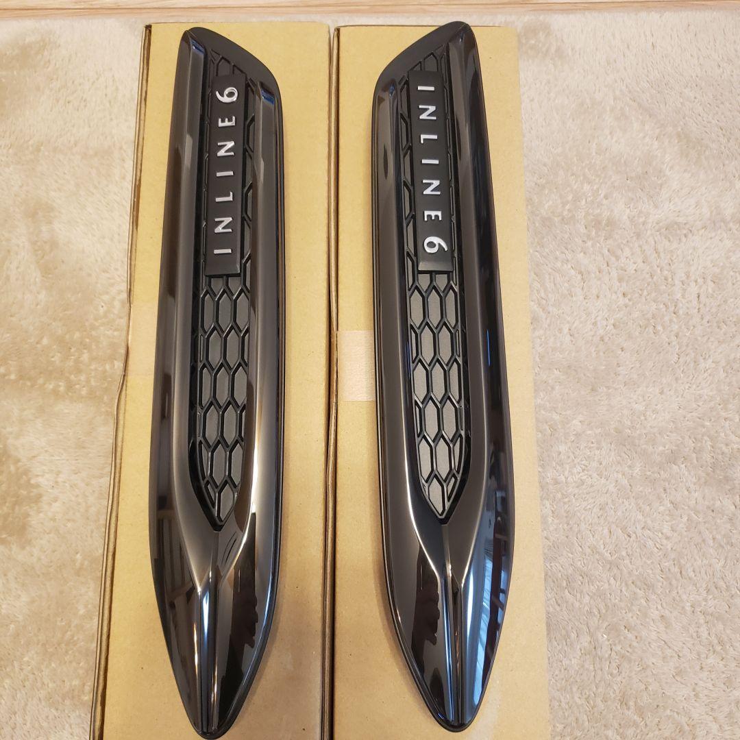 CX-60/80純正サイドガーニッシュ新品　ブラックメッキ