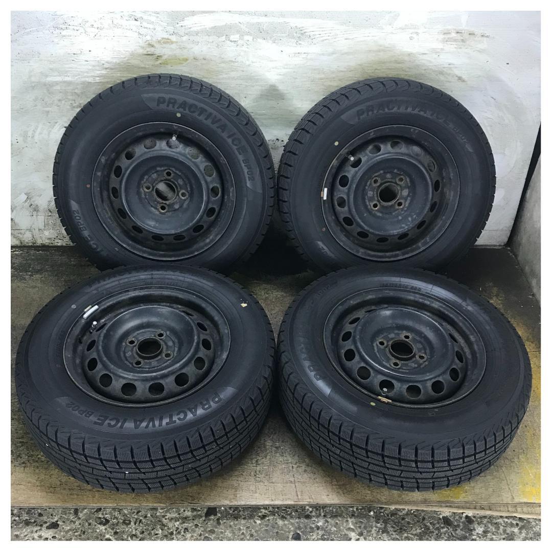 専用44 YOKOHAMA 185/70R14 2022年製 スタッドレス