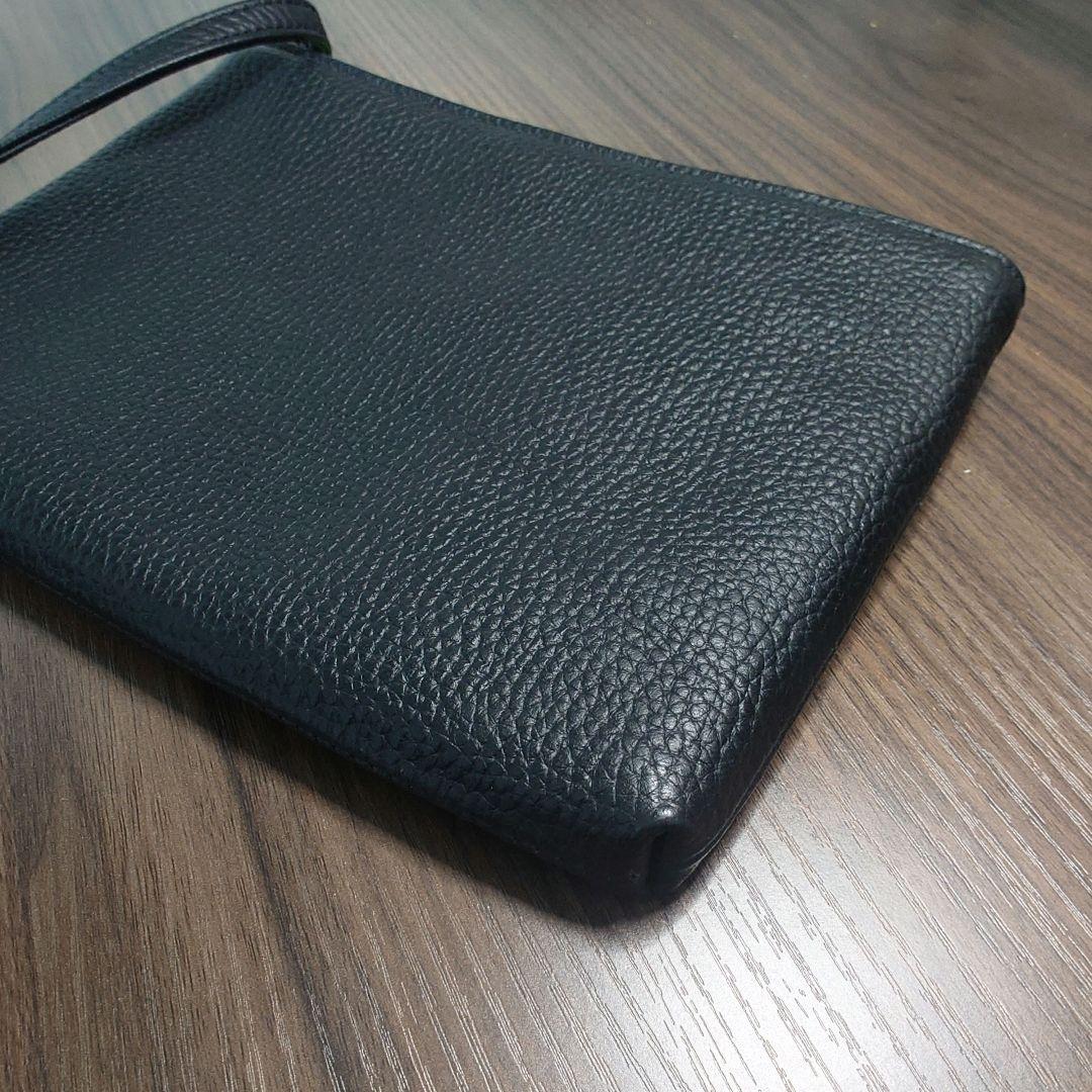 【りふさん専用】HushTug サコッシュ ショルダーバッグ 本革 レザー 黒