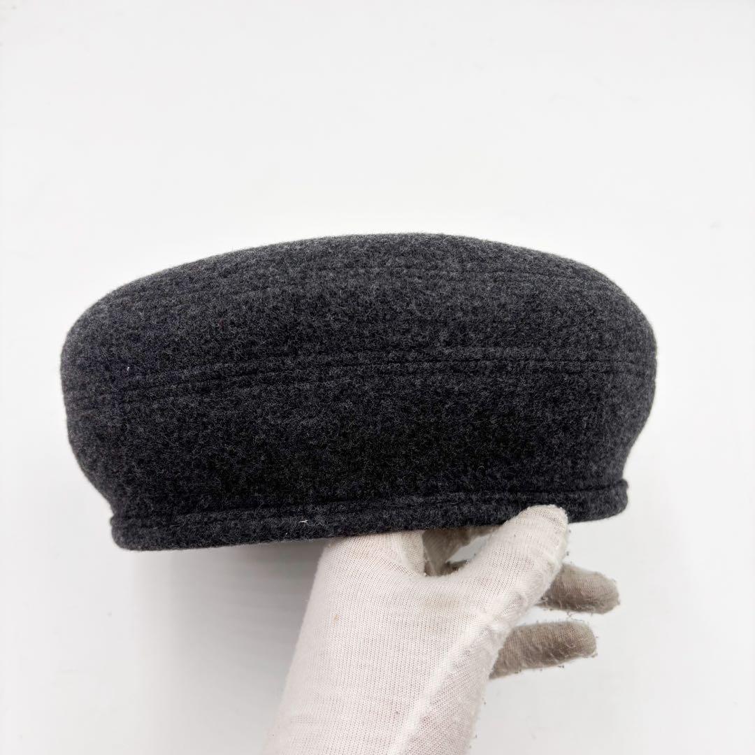 エルメス ベレー帽　サントノーレ カシミヤ セリエボタン　サイズ58