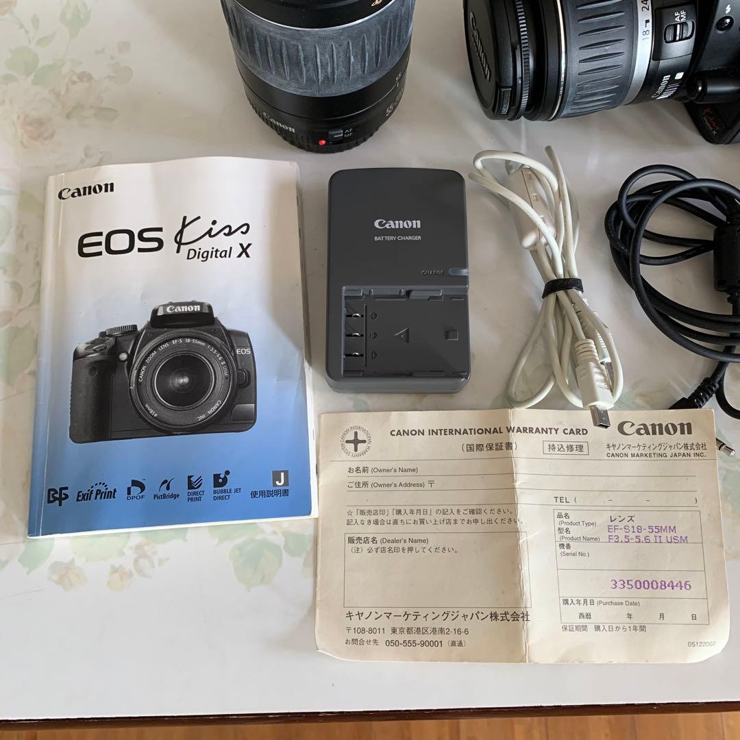 キャノン EOS kiss デジタルX