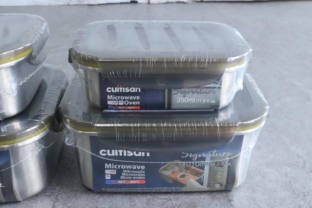 ◇未開封 Cuitisan クイッティサン ステンレス容器 4個セット