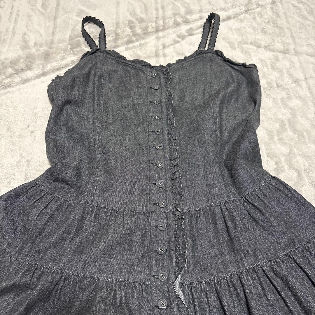 【ピンクハウス】デニムキャミワンピース