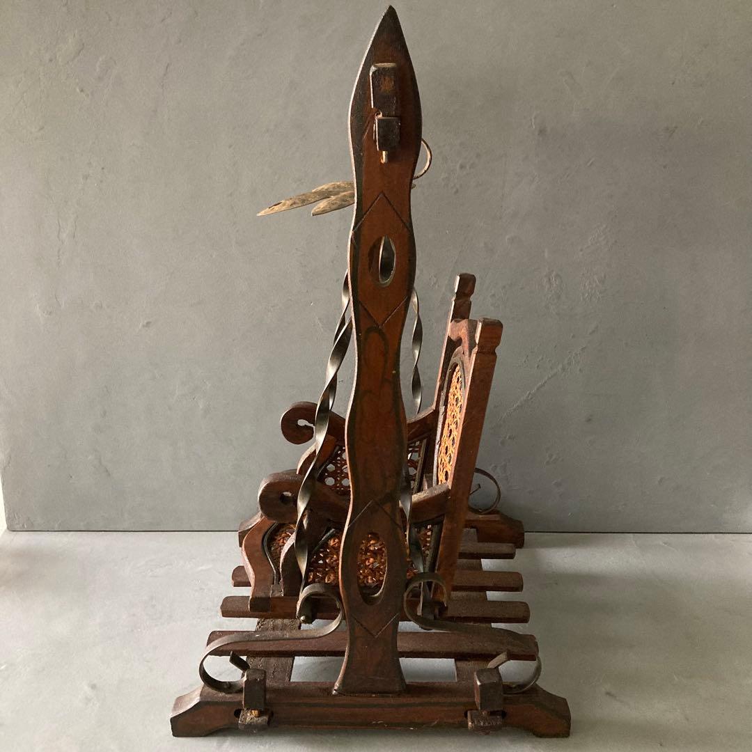 希少 ヴィンテージ ドール用 スイングチェア アンティーク雑貨