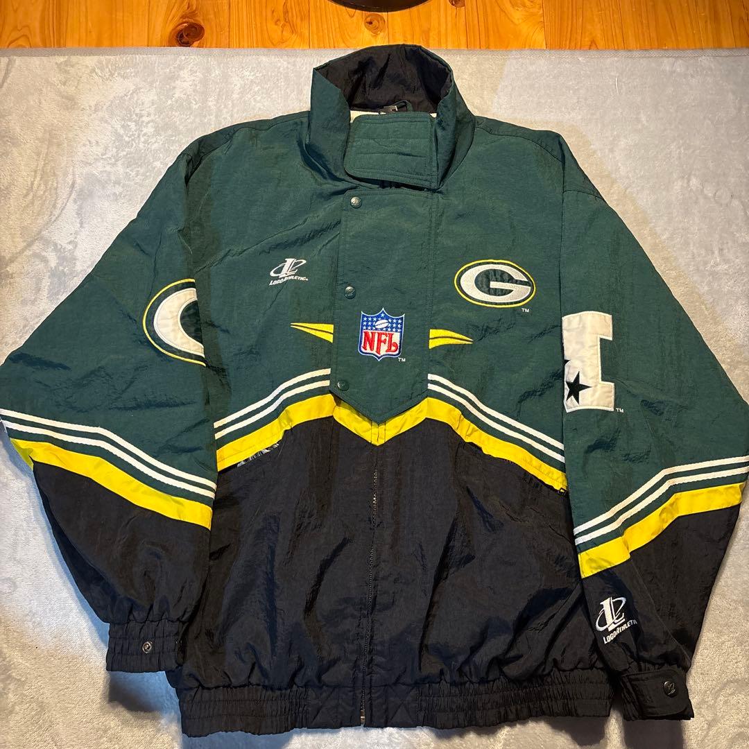 【入手困難】NFL ナイロンジャケット L 古着
