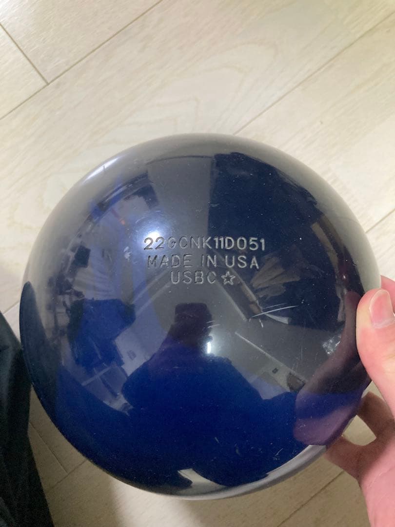 900 GLOBAL クルーズブラックナイト ボウリング　ボール　15ポンド