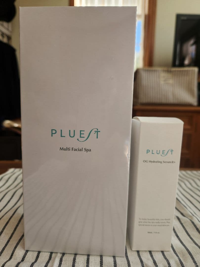 PLUEST マルチフェイシャルスパ& OG ハイドレーティングセラム R+