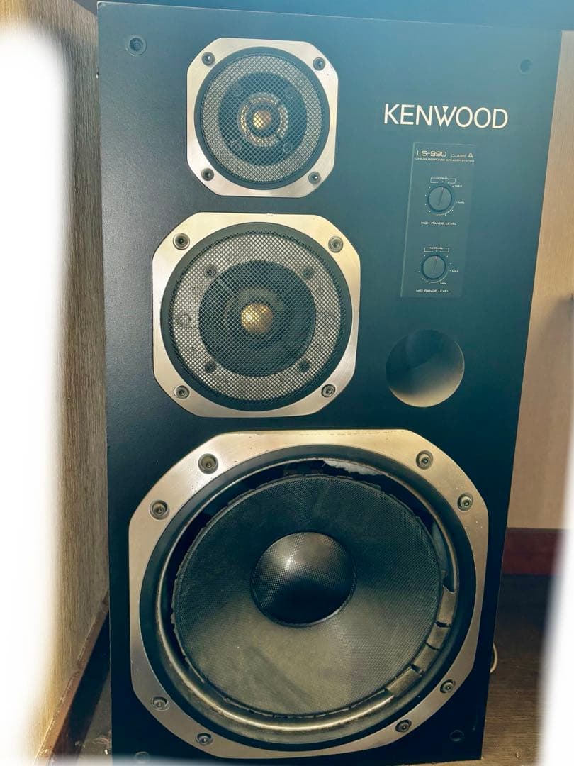 KENWOOD 1000W ウーファー スピーカー