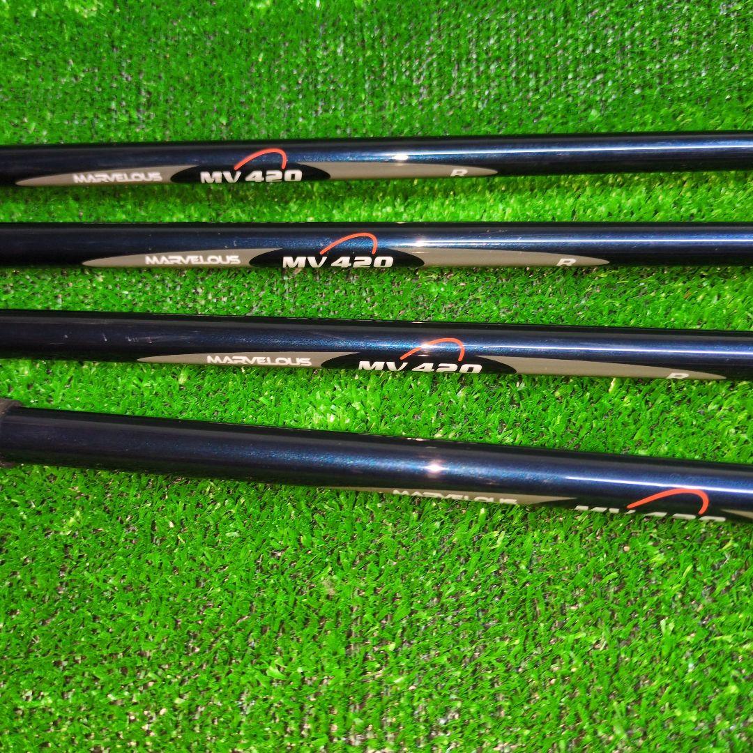 【希少レフティ】 MARVELOUS マーベラス アイアン4本セット　左利き
