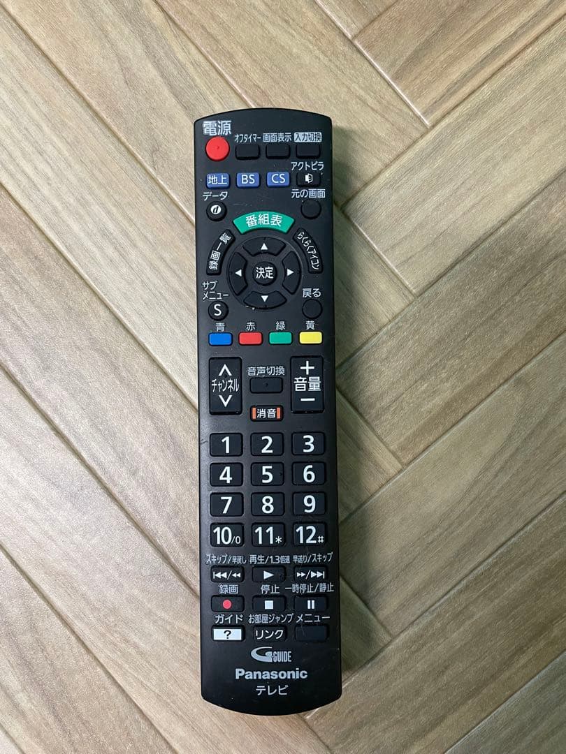 動作OK Panasonic パナソニック　43インチ　リモコン付き　17年製