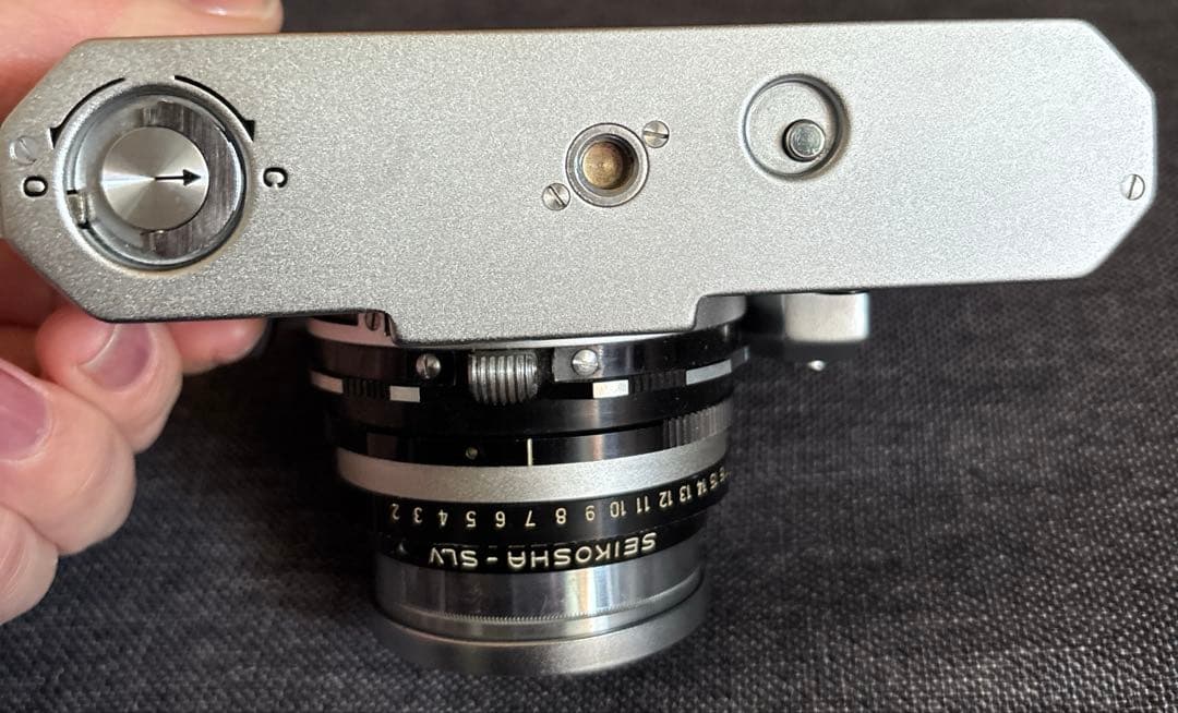 Konica IIIM 411468 カメラ(ジャンク) ケース付き