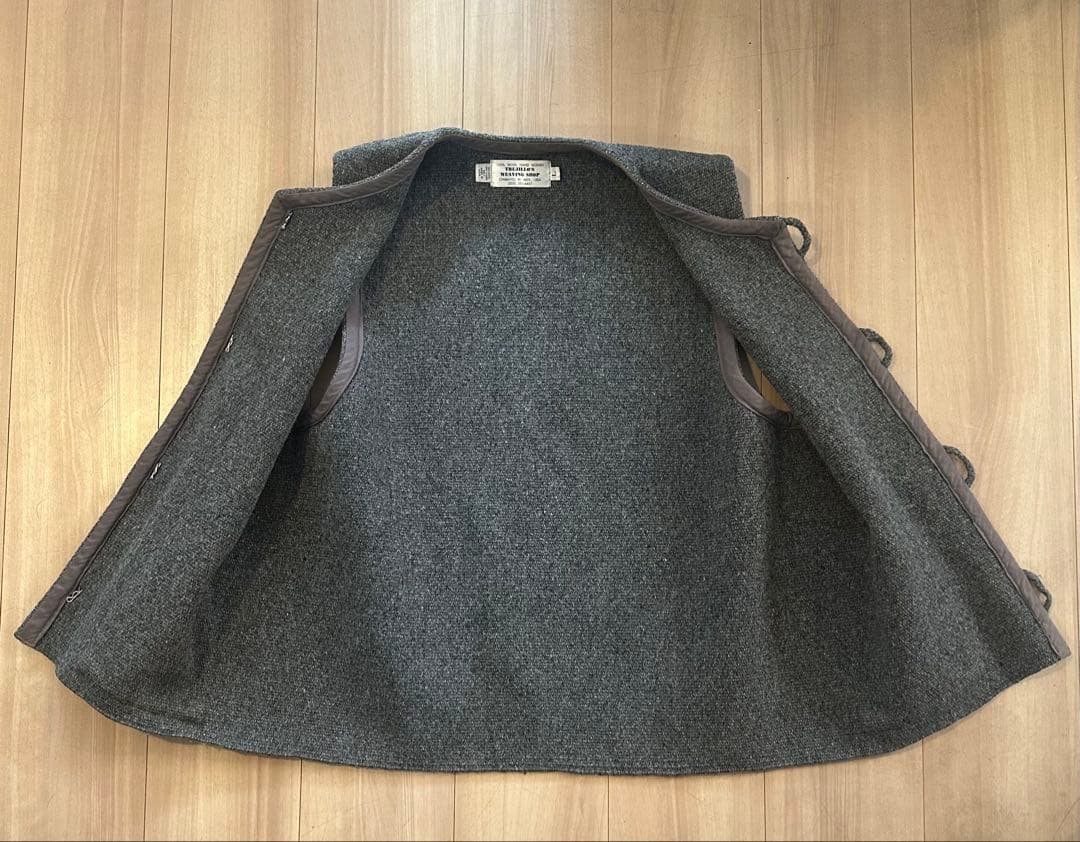 TRUJILLO'S トルフィリオス チマヨ ベスト VEST solid 無地