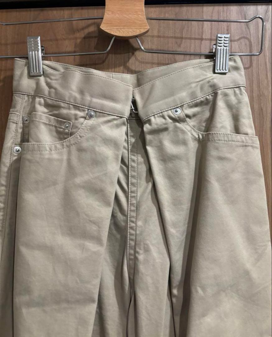 約3万円★JOHN LAWRENCE SULLVAN フロントホックワイドパンツ