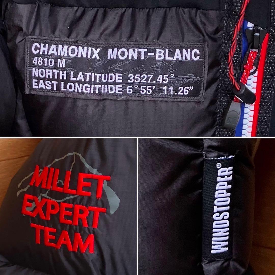 ミレー ダウンジャケット M 1000フィル WINDSTOPPER ダウン