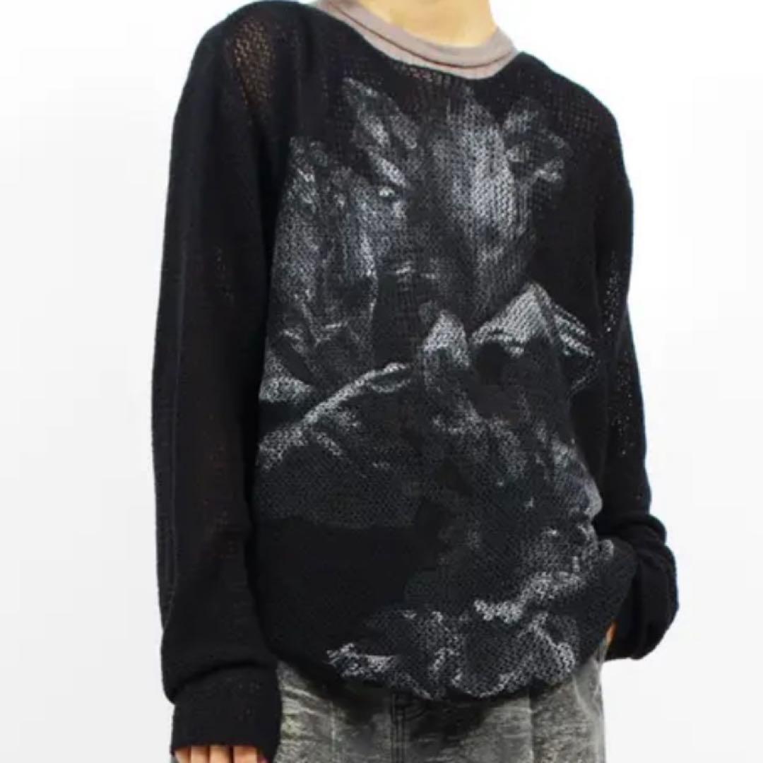 【定価44,000円】ターク/TAAKK フラワープリントニット　サイズ2