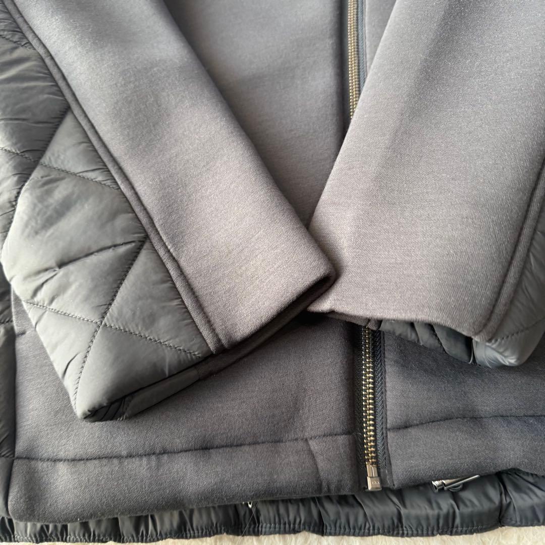 ラシュッド キルティング×スムースブルゾン スコットクラブ 新品未使用 グレー