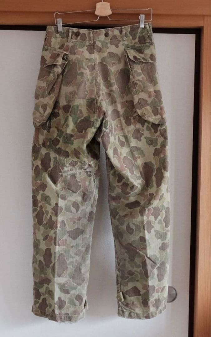 【スペシャル】 40's U.S.ARMY ダックハンター サイドカーゴポケット