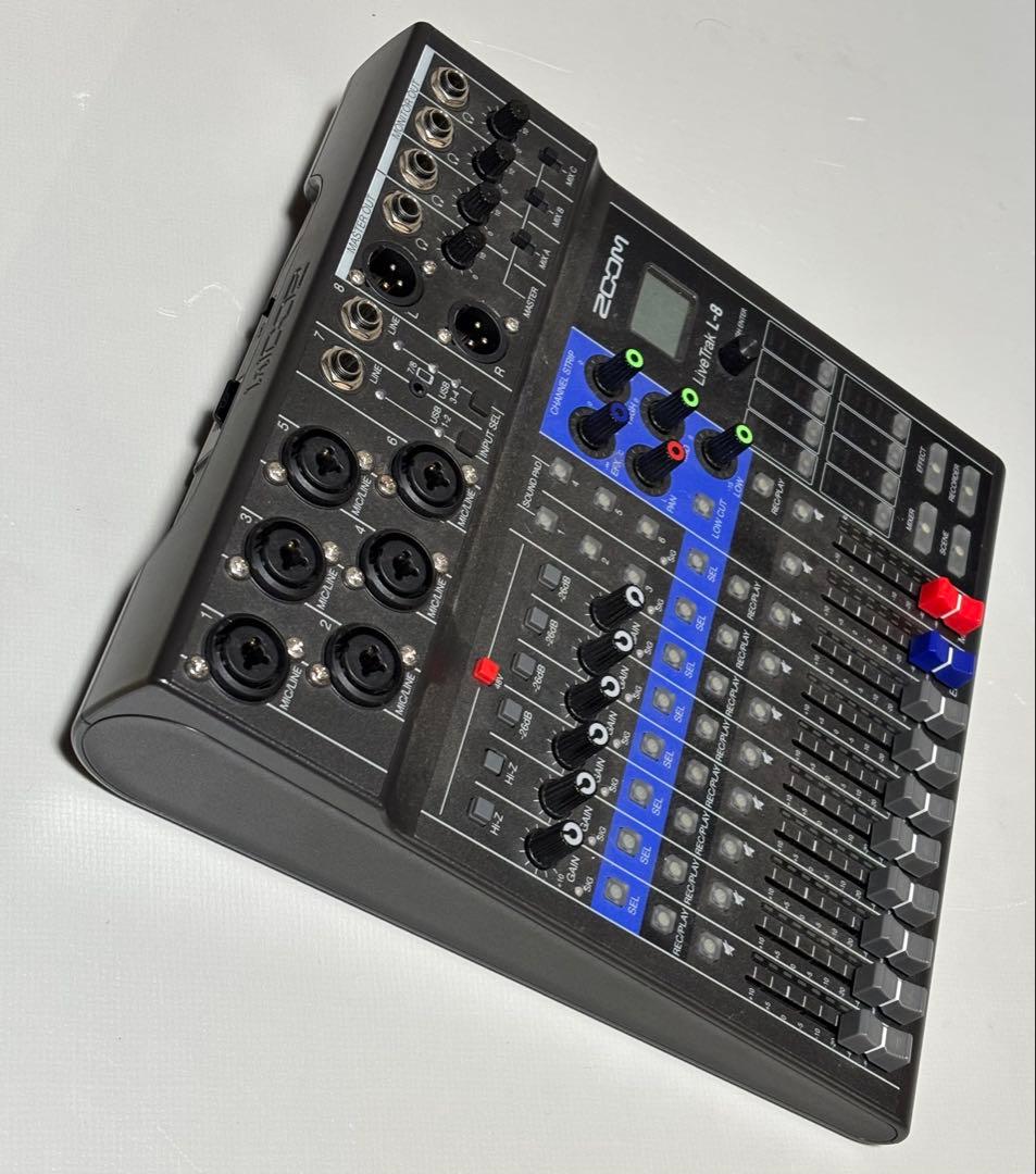 ZOOM LiveTrak L-8 ＋ 純正キャリングバッグCBL-8