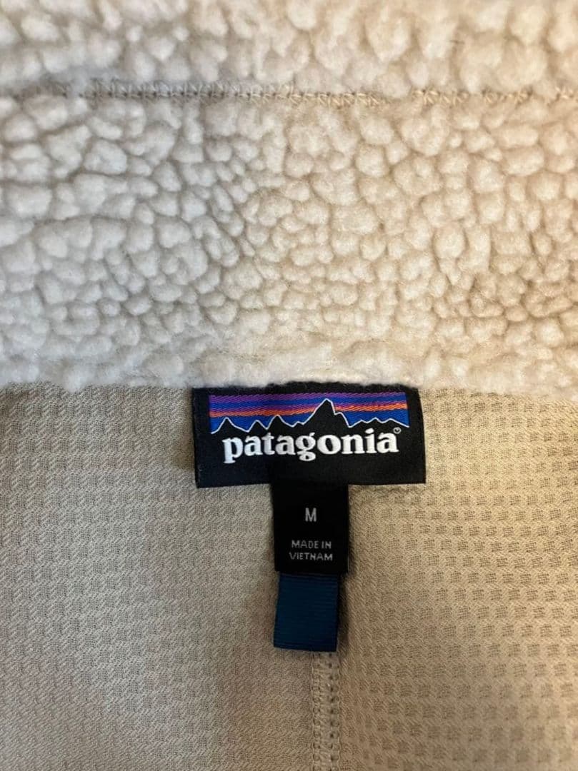 NAOTO patagonia レトロXベスト M /カラー ナチュラル