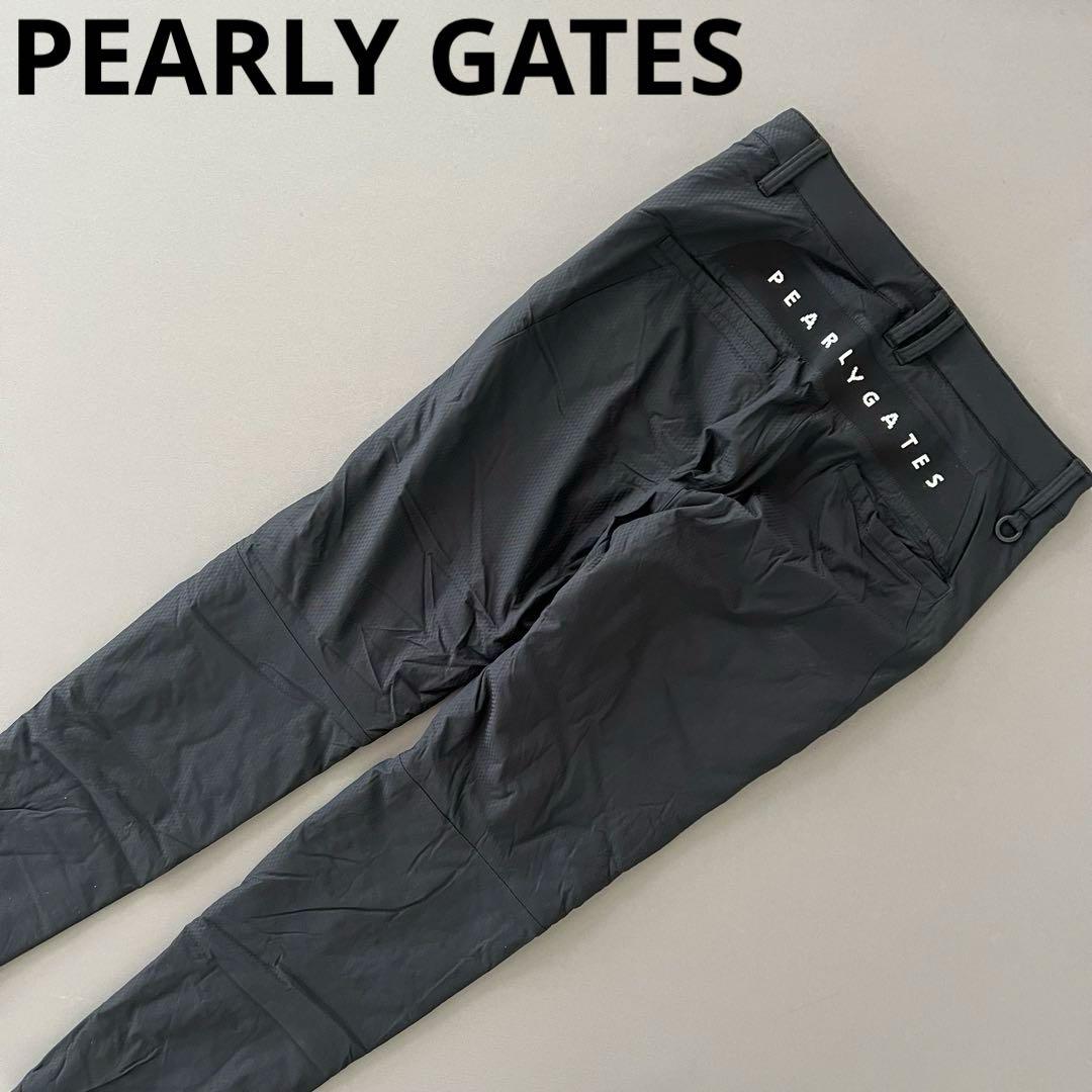 PEARLY GATES パーリーゲイツ　中綿入り　ロゴ　ダウンパンツ　長ズボン