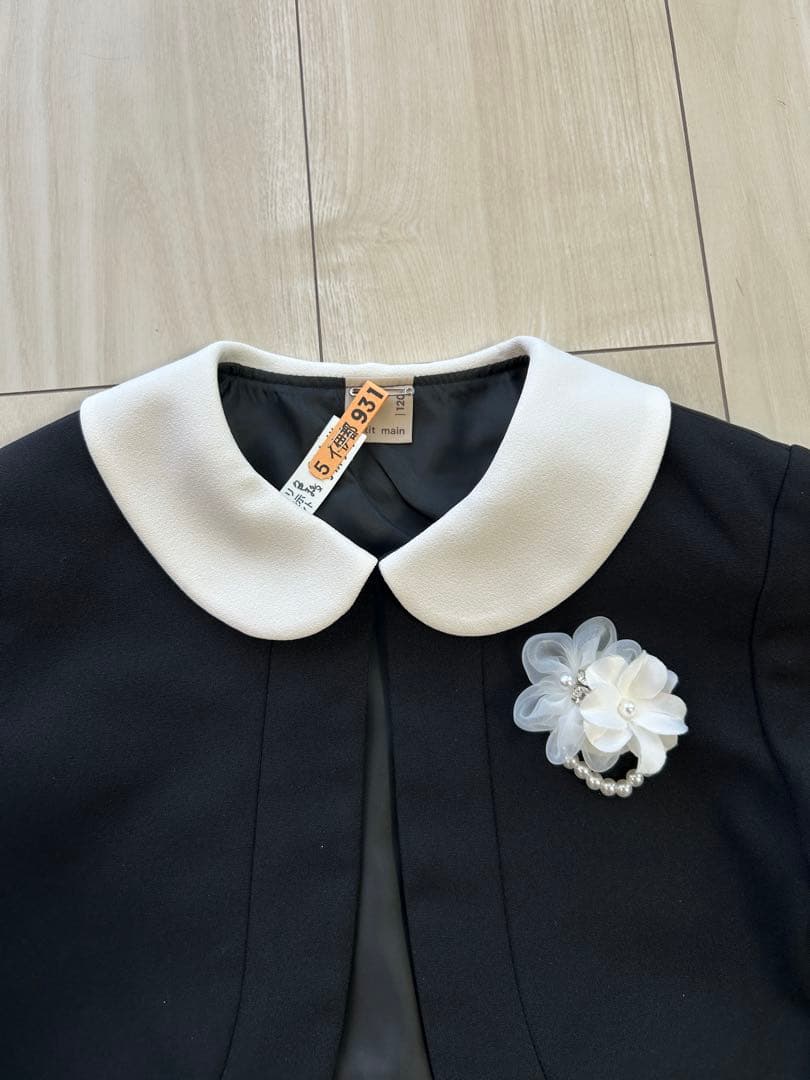 【petit main】フォーマルセットアップ　4点セット120サイズ